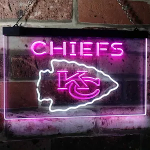 Kansas City Chiefs Neon-Like LED Sign
