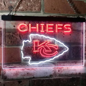 Kansas City Chiefs Neon-Like LED Sign