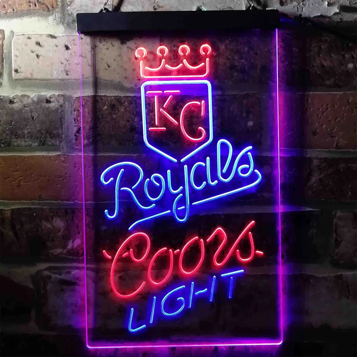 Kansas City Royals Coors Light Neon-Like LED Sign