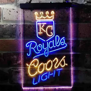Kansas City Royals Coors Light Neon-Like LED Sign