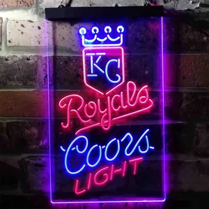 Kansas City Royals Coors Light Neon-Like LED Sign