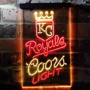 Kansas City Royals Coors Light Neon-Like LED Sign