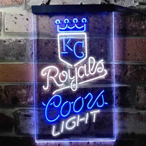 Kansas City Royals Coors Light Neon-Like LED Sign