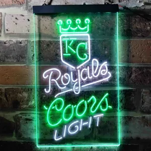 Kansas City Royals Coors Light Neon-Like LED Sign