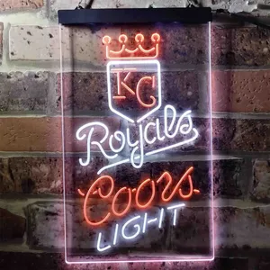 Kansas City Royals Coors Light Neon-Like LED Sign