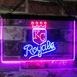 Kansas City Royals  Logo 1 Neon-Like LED Sign