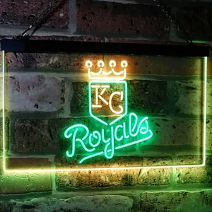 Kansas City Royals  Logo 1 Neon-Like LED Sign