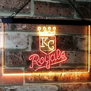 Kansas City Royals  Logo 1 Neon-Like LED Sign