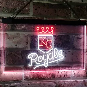 Kansas City Royals  Logo 1 Neon-Like LED Sign