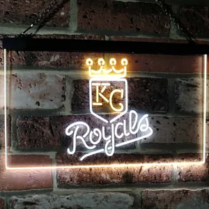 Kansas City Royals  Logo 1 Neon-Like LED Sign