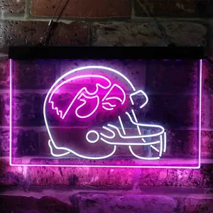 Kansas State Wildcats Helmet  Neon-Like LED Sign