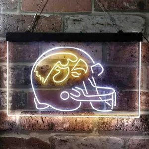 Kansas State Wildcats Helmet  Neon-Like LED Sign