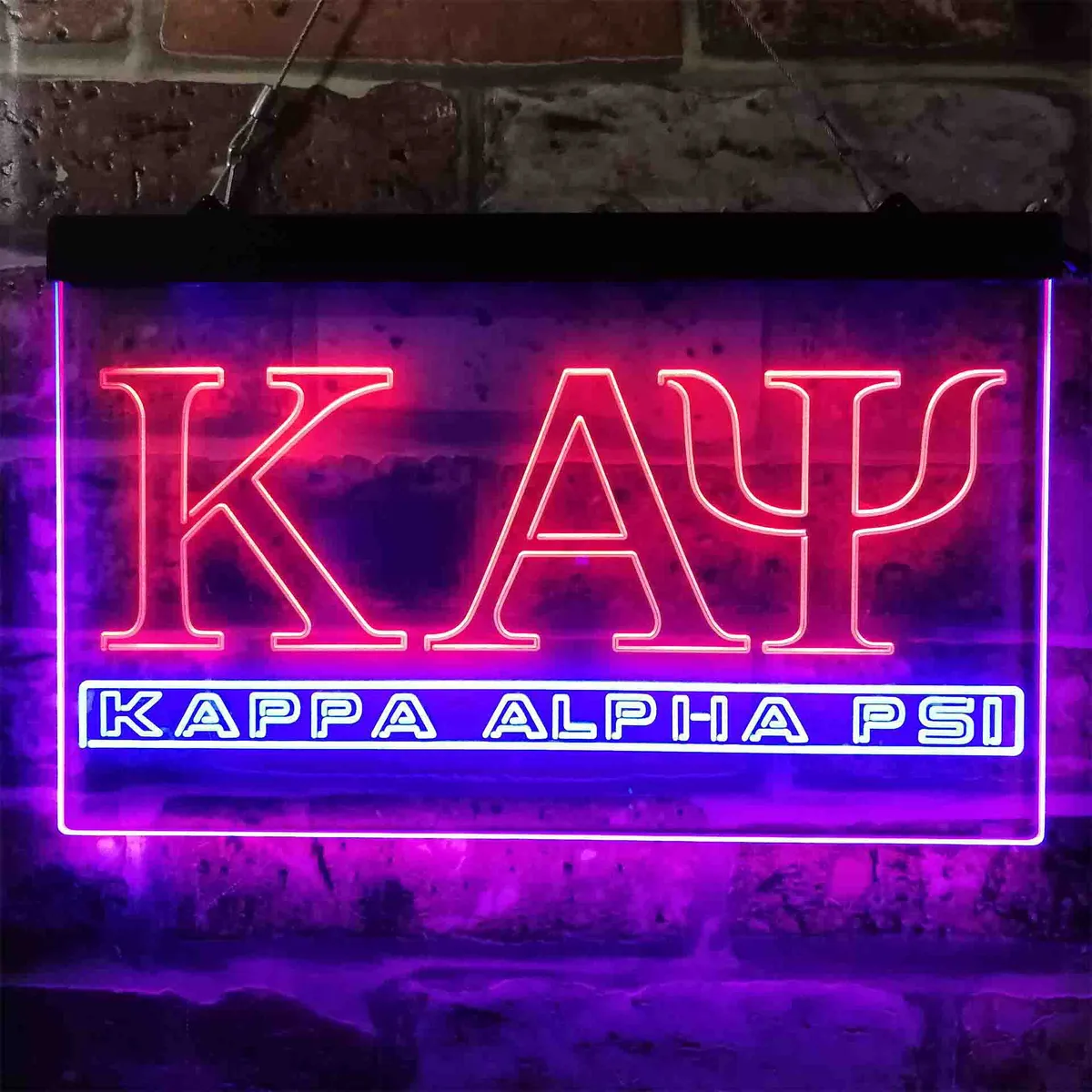 Kappa Alpha Psi Symbol Neon-Like LED Sign