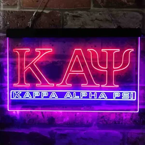 Kappa Alpha Psi Symbol Neon-Like LED Sign