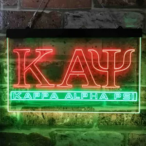 Kappa Alpha Psi Symbol Neon-Like LED Sign