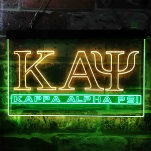 Kappa Alpha Psi Symbol Neon-Like LED Sign