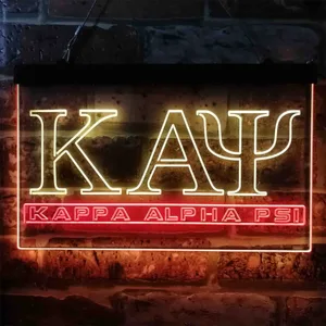 Kappa Alpha Psi Symbol Neon-Like LED Sign