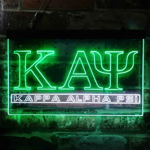 Kappa Alpha Psi Symbol Neon-Like LED Sign