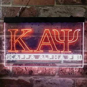 Kappa Alpha Psi Symbol Neon-Like LED Sign