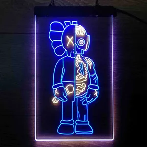 Kaws Dissected Companion Neon-Like LED Sign