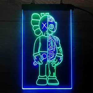 Kaws Dissected Companion Neon-Like LED Sign