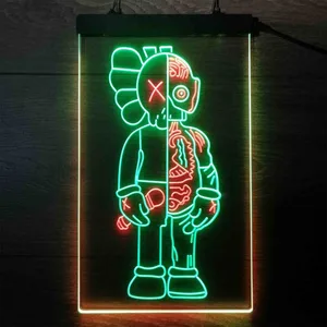 Kaws Dissected Companion Neon-Like LED Sign