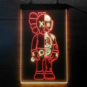 Kaws Dissected Companion Neon-Like LED Sign