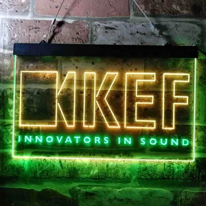 KEF Innovators In Sounds Neon-Like LED Sign