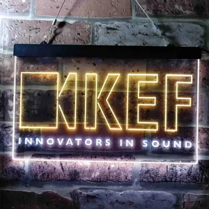 KEF Innovators In Sounds Neon-Like LED Sign