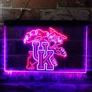 Kentucky Wildcats Wild Cat Logo Neon-Like LED Sign - Legacy Edition
