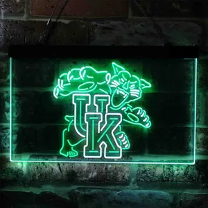 Kentucky Wildcats Wild Cat Logo Neon-Like LED Sign - Legacy Edition