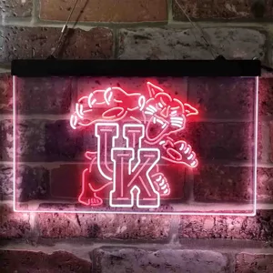 Kentucky Wildcats Wild Cat Logo Neon-Like LED Sign - Legacy Edition