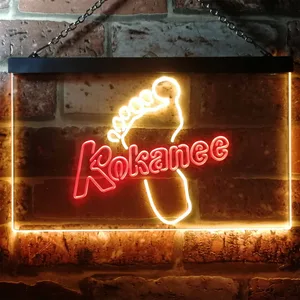 Kokanee Beer - Footprint Neon-Like LED Sign