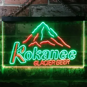 Kokanee Beer - Mountain Neon-Like LED Sign