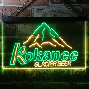 Kokanee Beer - Mountain Neon-Like LED Sign