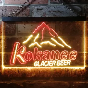 Kokanee Beer - Mountain Neon-Like LED Sign