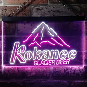 Kokanee Beer - Mountain Neon-Like LED Sign