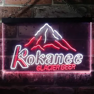 Kokanee Beer - Mountain Neon-Like LED Sign