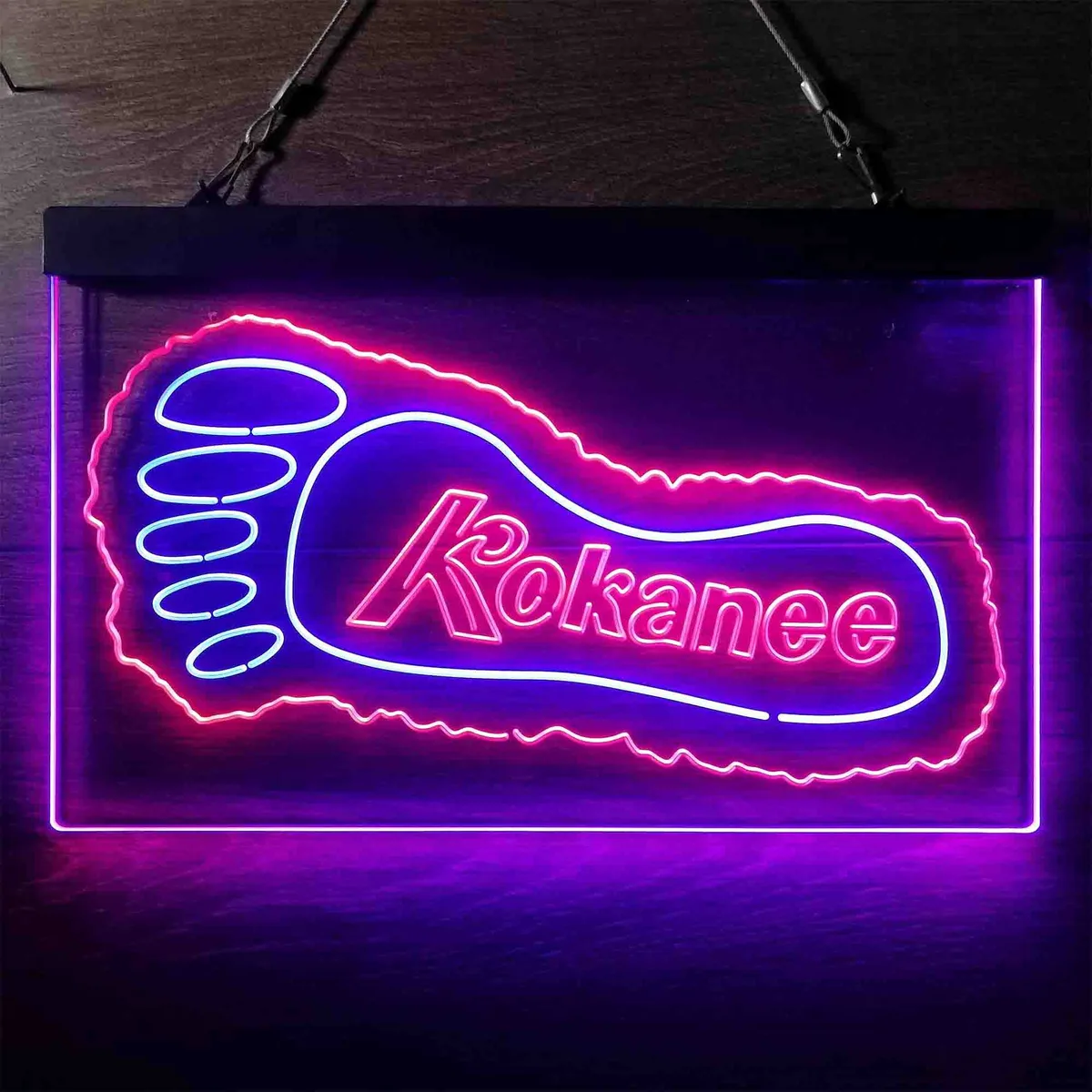 Kokanee Foot Neon-Like LED Sign