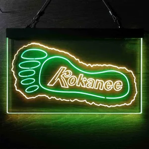 Kokanee Foot Neon-Like LED Sign