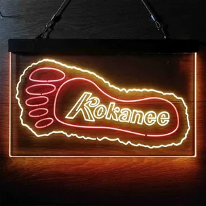 Kokanee Foot Neon-Like LED Sign