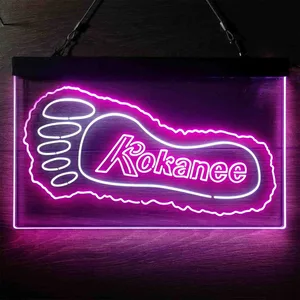 Kokanee Foot Neon-Like LED Sign