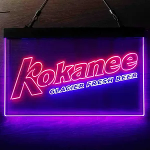 Kokanee Glacier Fresh Beer  Neon-Like LED Sign