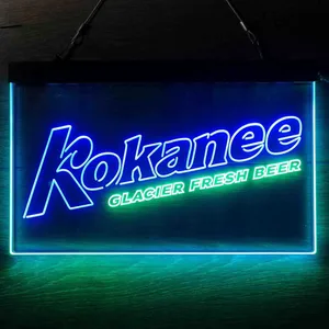 Kokanee Glacier Fresh Beer  Neon-Like LED Sign