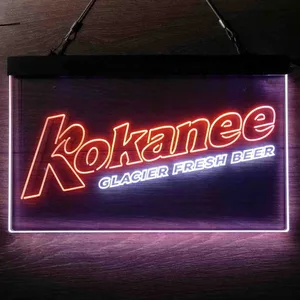 Kokanee Glacier Fresh Beer  Neon-Like LED Sign
