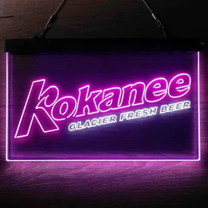Kokanee Glacier Fresh Beer  Neon-Like LED Sign