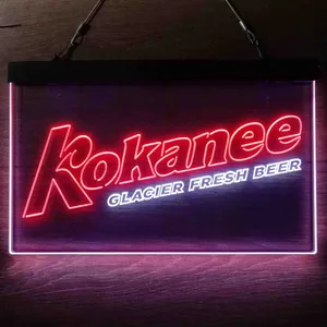 Kokanee Glacier Fresh Beer  Neon-Like LED Sign