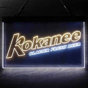 Kokanee Glacier Fresh Beer  Neon-Like LED Sign