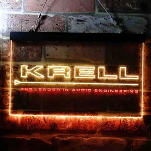 Krell The Leader in Audio Engineering Neon-Like LED Sign