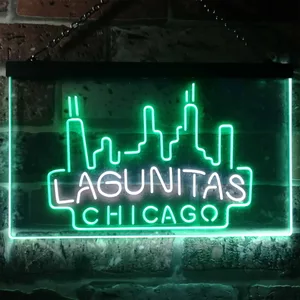 Lagunitas Brewing Company Chicago Neon-Like LED Sign